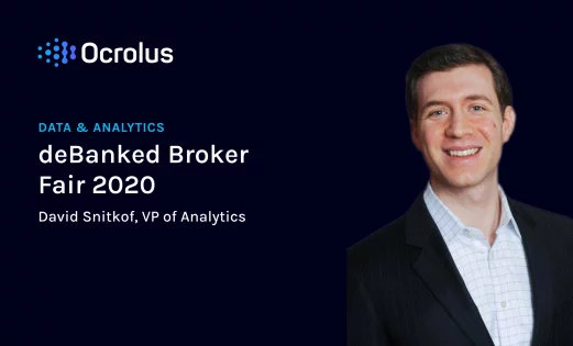 data and analytics debanked broker