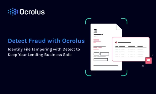 Detect fraud with ocrolus