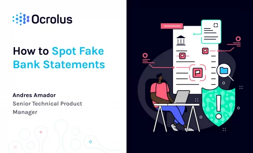 How to spot fake bank statements