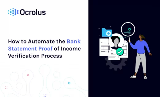 How to Automate the Bank Statement Proof of Income Verification Process