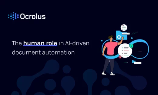 The human role in AI driven document automation