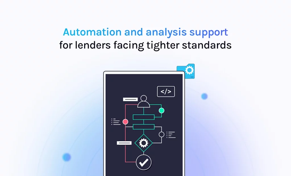 featured automation and analysis support for lenders facing tighter standards