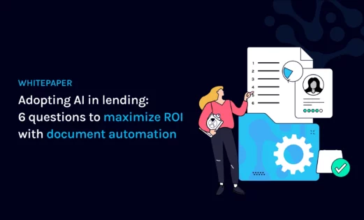 Featured Image Adopting AI in lending 6 questions to maximize ROI with document automation