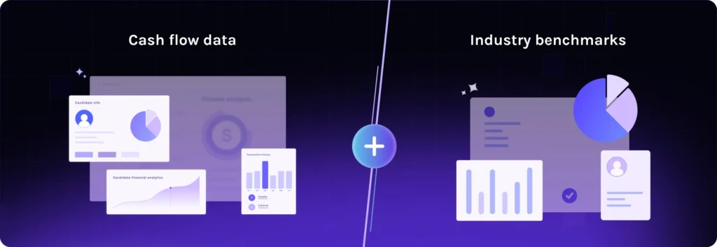 inline cash flow vs industry benchmark