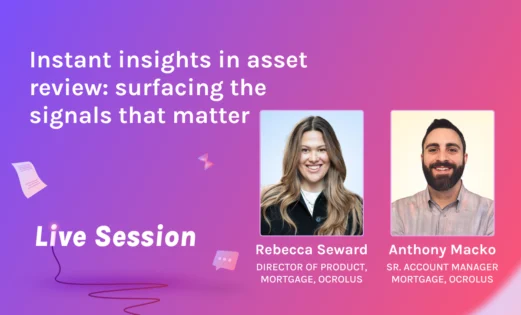 featured instant insights in asset review surfacing the signals that matter