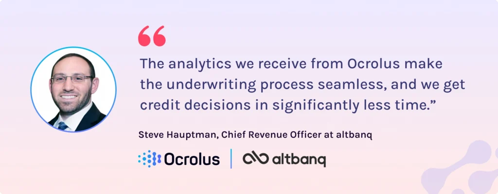 How altbanq Improves Underwriting with AI-Powered Analytics