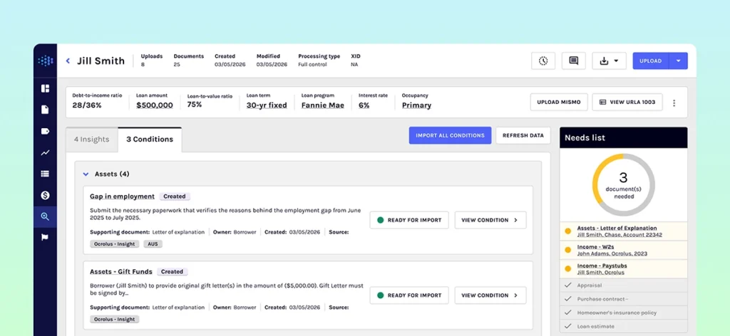 inline automating conditions helps mortgage lenders