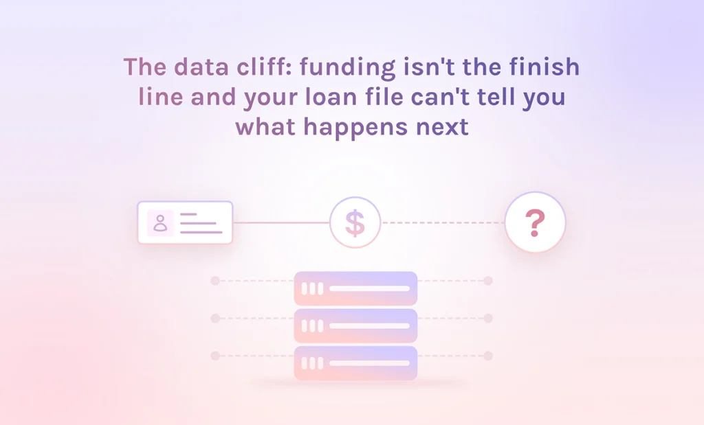 featured the data cliff funding isnt the finish line and your loan file cant tell you what happens next