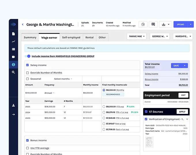 Audit-ready calculations with a full evidence trail