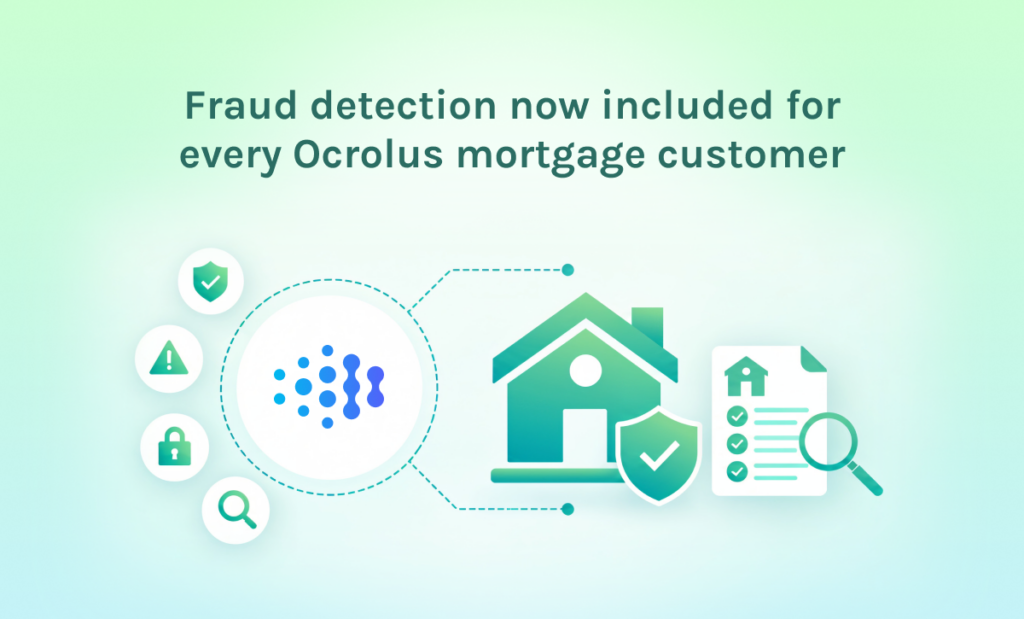 featured fraud detection now included for every ocrolus mortgage customer